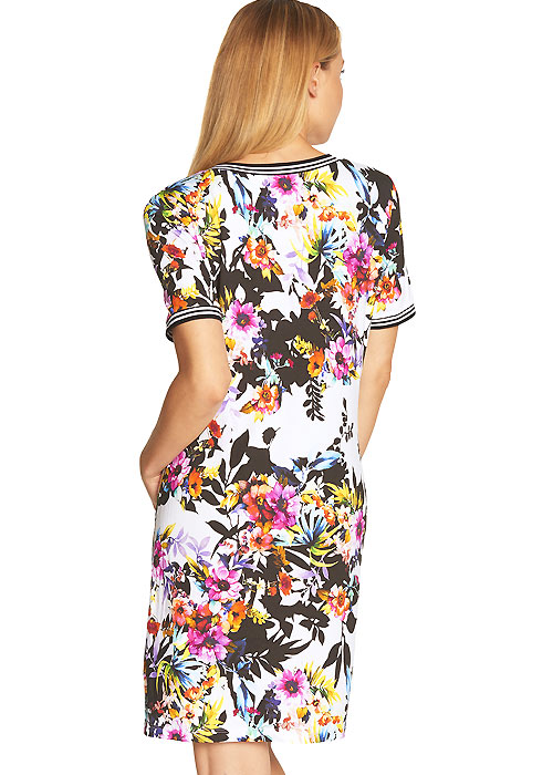 Rosch Flowers V Neck Sun Dress SideZoom 2