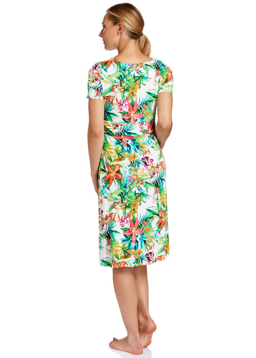 Rosch Pretty Plumeria Sun Dress SideZoom 2