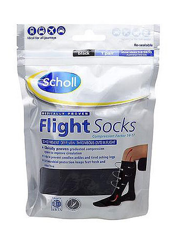 Scholl Opaque Flight Socks image