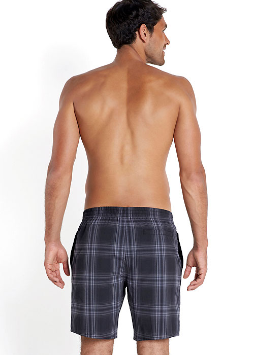 Speedo Mens Check Leisure 18 Inch Water Short - Grey image