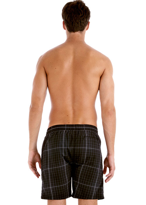Speedo Mens Check Leisure 18 Inch Water Short - Black image