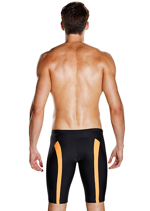 Speedo Mens Fit Powermesh Black Pro Jammer SideZoom 2