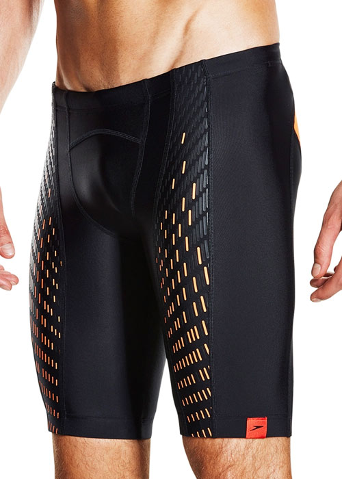 Speedo Mens Fit Powermesh Black Pro Jammer image