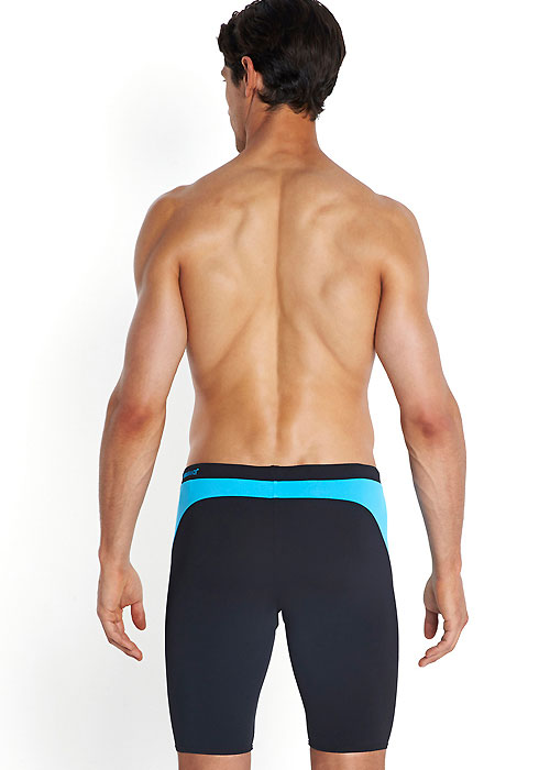 Speedo Mens Monogram Splice Jammer SideZoom 2