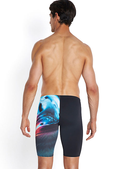 Speedo Mens Placement Digital Jammer SideZoom 2