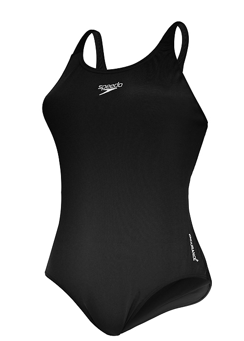 Speedo Essential Medalist Black Swimsuit image