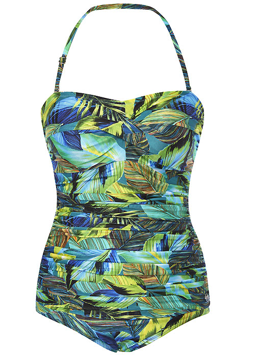 Seaspray Eden Draped Bandeau Swimsuit SideZoom 4