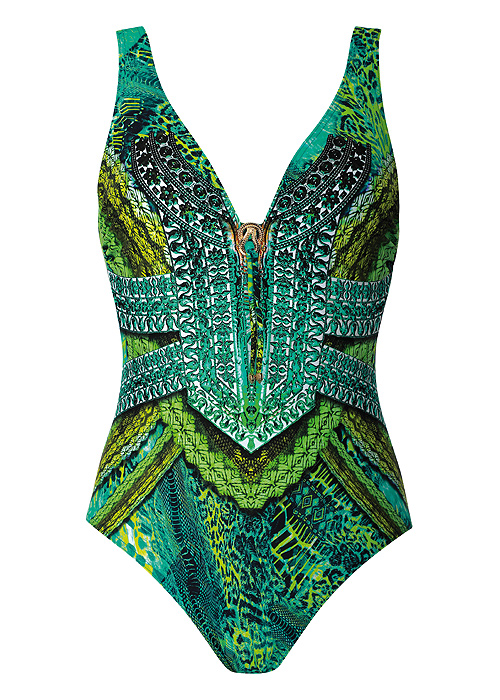 Sunflair Ivy V Neck Swimsuit SideZoom 2