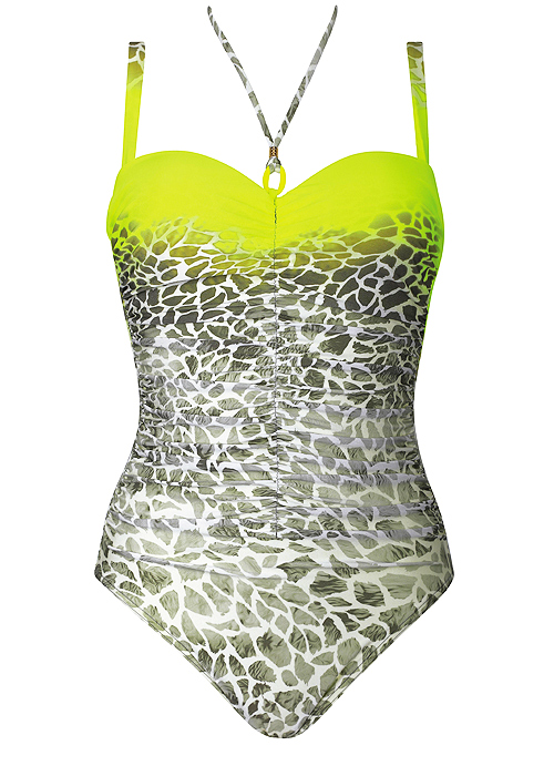 Sunflair Opera Wild Neon Swimsuit SideZoom 2