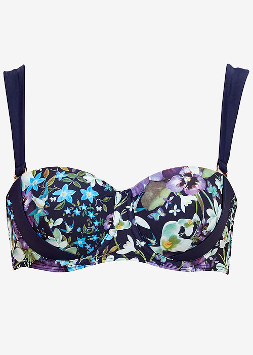 Ted Baker Entangled Enchantment Sirinoo Bandeau Bikini Top SideZoom 2