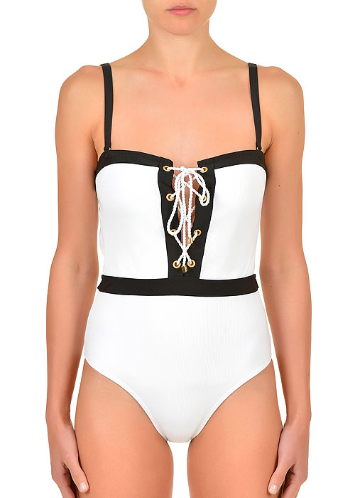 Vacanze Italiane Gold Label Sailing Bandeau Swimsuit SideZoom 2