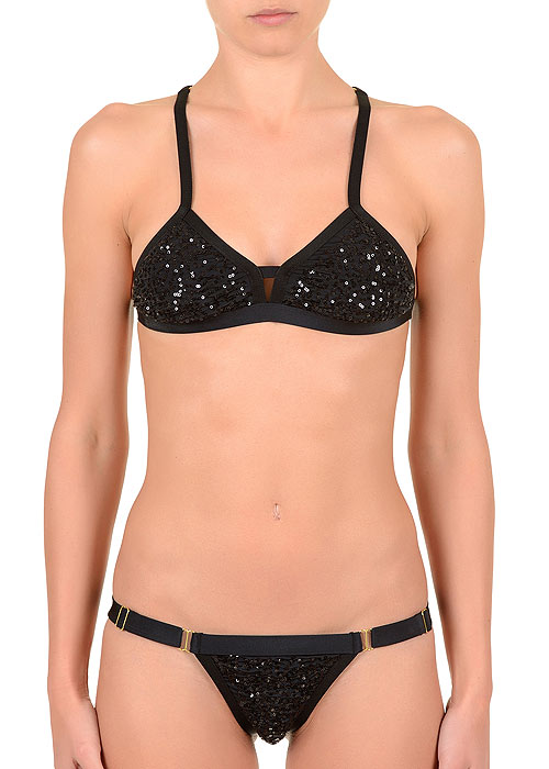 Vacanze Italiane Gold Label Sequin Triangle Bikini SideZoom 2