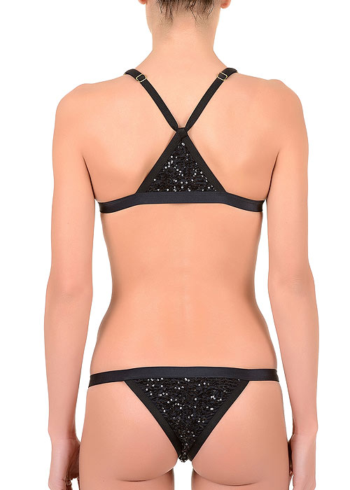 Vacanze Italiane Gold Label Sequin Triangle Bikini SideZoom 3