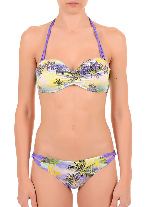 Vacanze Italiane Malibu Party Bandeau Push Up Bikini image