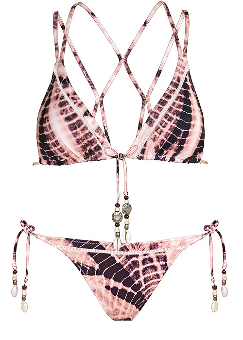 Watercult Batik Beach Bikini SideZoom 4