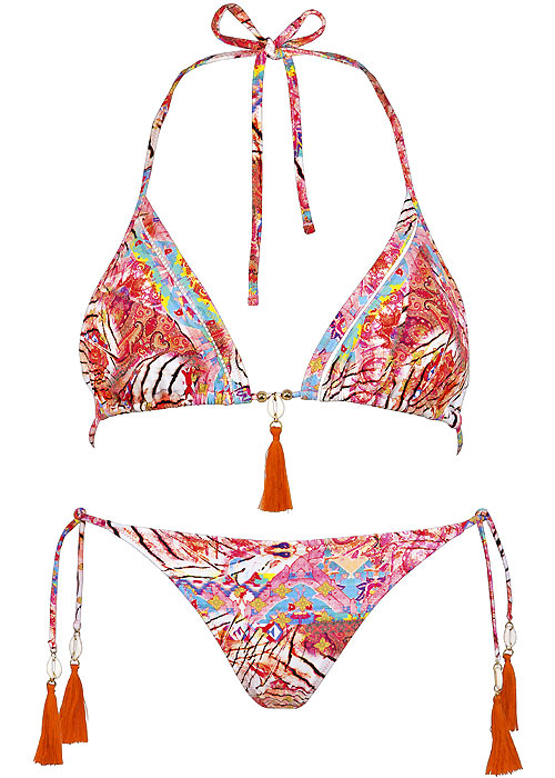 Watercult Creative Manifesto Halter Bikini | UK Swimwear