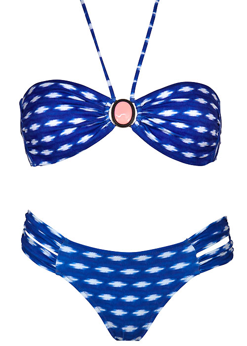 Watercult Indigo Girl Bandeau Bikini SideZoom 2