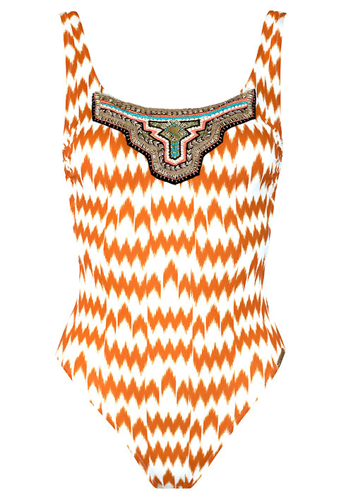 Watercult Nomadic Beach Amber Swimsuit SideZoom 2