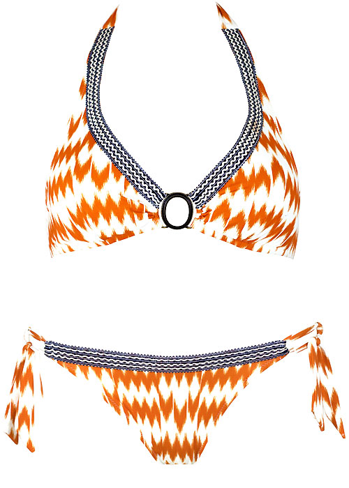 Watercult Nomadic Beach Amber Halterneck Bikini image