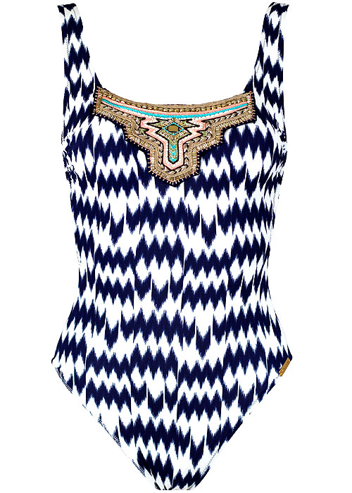Watercult Nomadic Beach Ink Swimsuit image