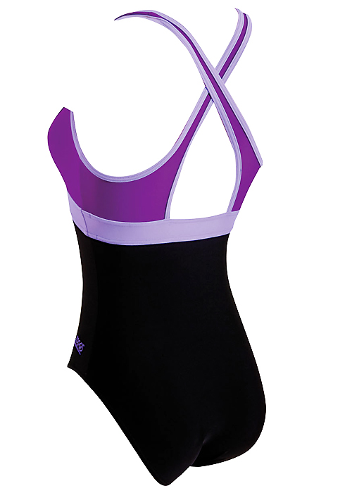 Zoggs Aqua Chic Crossback Swimsuit SideZoom 2