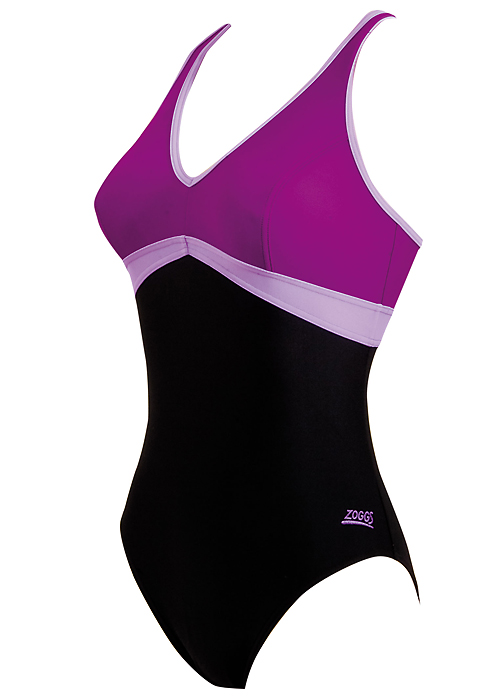 Zoggs Aqua Chic Crossback Swimsuit image