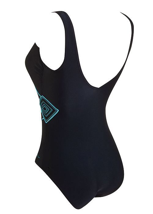 Zoggs Aqua Chic Portland Crossover Swimsuit  SideZoom 3